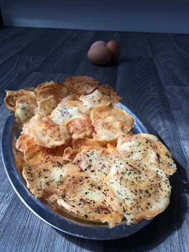 Chips de blancs d'oeufs !!
