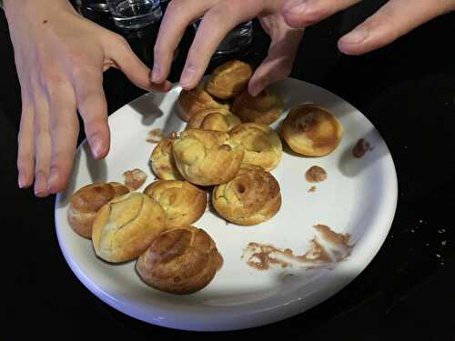 Choux au nutella