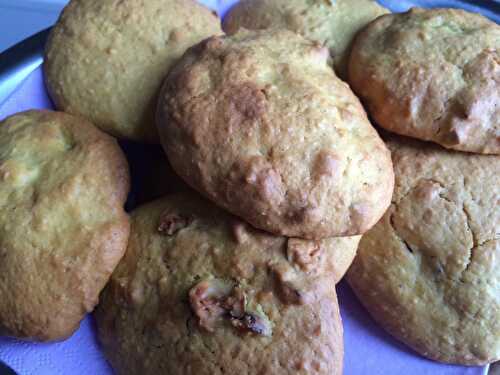 Cookies de citrouille et noisettes