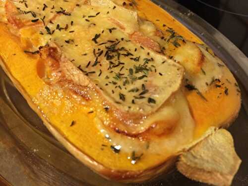 Courge Butternut au maroilles