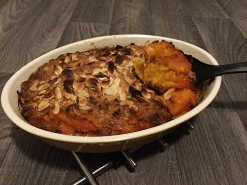 Crumble de potimarron aux saveurs d'automne