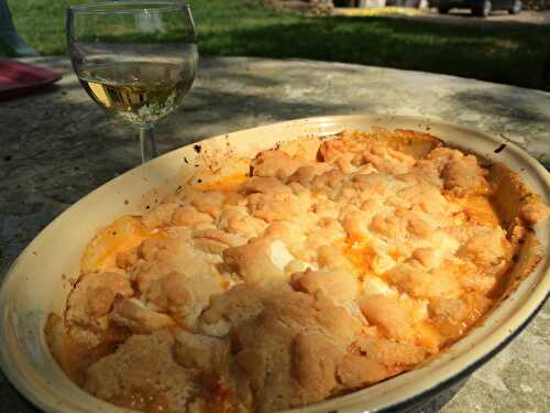 Crumble de tomates au chèvre frais