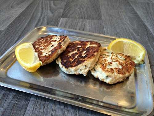 Galettes de poulet aux herbes