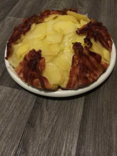 Gâteau de pomme de terre au roquefort - la cuisine de juju
