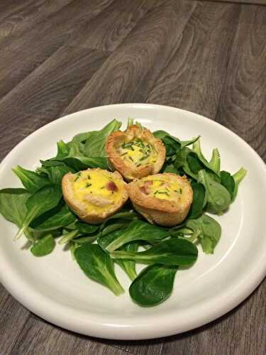 Minis quiches !