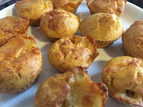 Muffins de citrouille à la mozzarella - la cuisine de juju