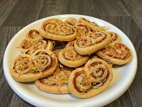 Palmiers apéritifs aux légumes