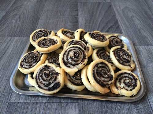 Roulé feuilleté à la tapenade et graines de Tchia