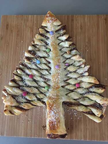 Sapin de Noel au Nutella