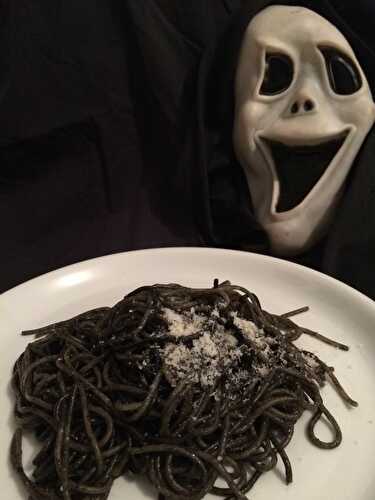 Spaghettis à l'encre de seiche