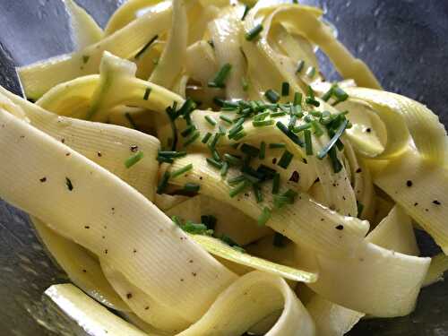 Tagliatelles de courgettes