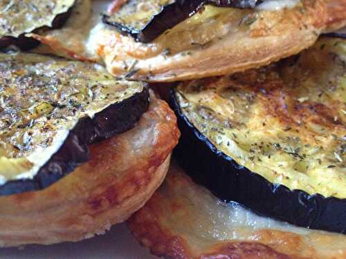 Tartelettes aux aubergines