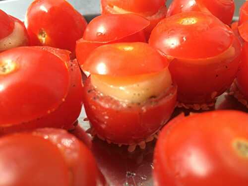 Tomates caramélisées au morbier - la cuisine de juju