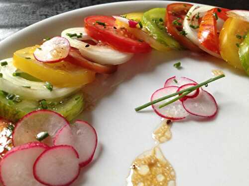 Tomates multicolores - la cuisine de juju