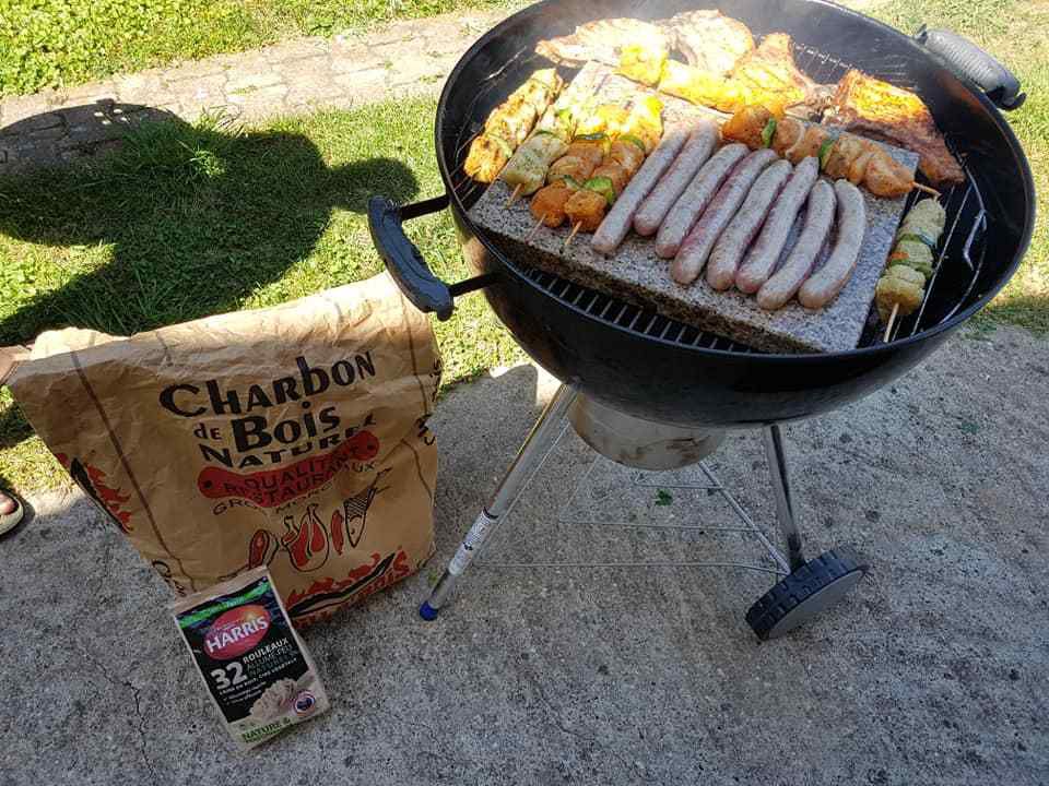 Barbecue "charbon Grillobois"