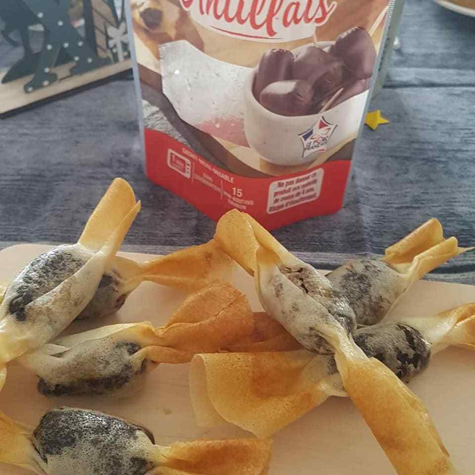 Bonbons au boudin antillais de mon partenaire Bahier . Apéro.