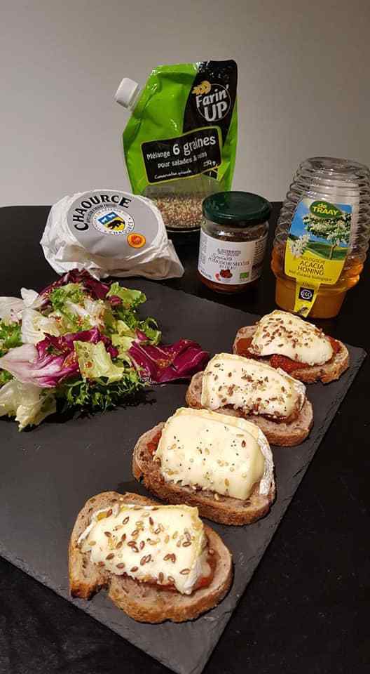 Bruschetta chaource