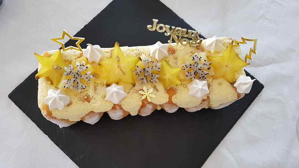 Buche tiramisu ANANAS / MANGUE