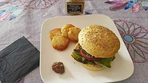 Burger moutarde Silcom epicerie fine