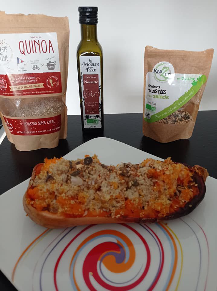 Butternut au quinoa