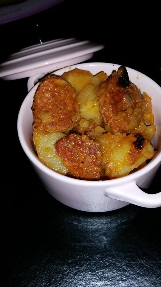 Cassolette pomme de terre chorizo