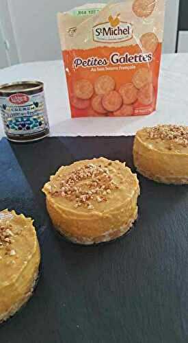 Cheesecake butternut / crème de marron - La cuisine de laeti