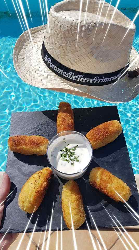 Croquettes pommes de terre/ mozzarella