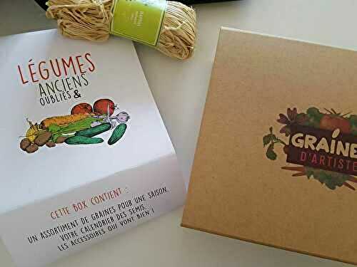 Cultiver son jardin BOX de graines