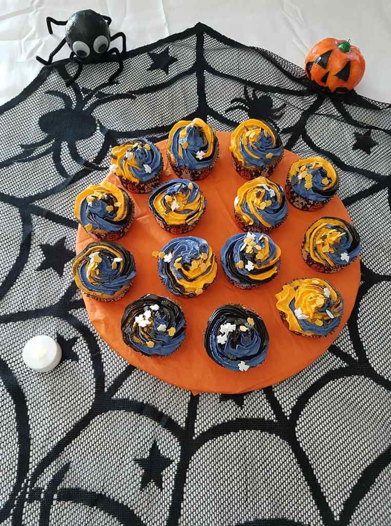 Cup cakes halloween