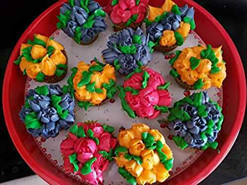 Cupcakes fleurs