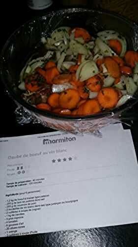 Daube de boeuf au vin blanc