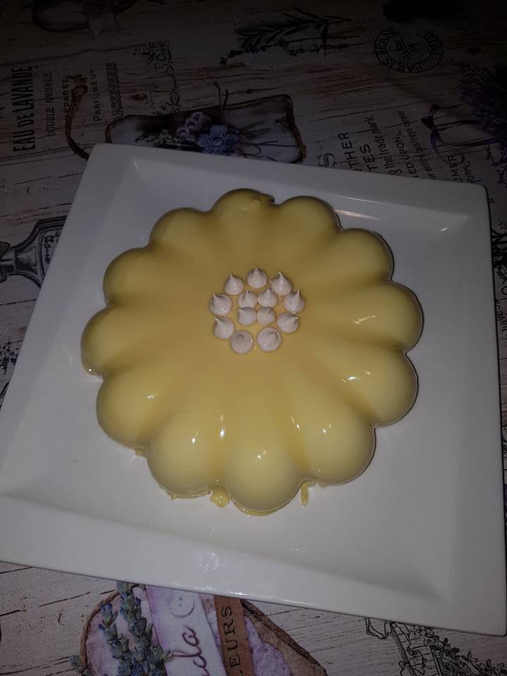 Entremet citron meringue