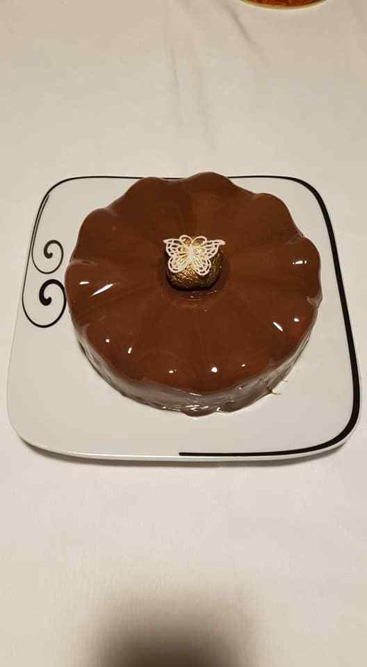 Entremet mousse de marron