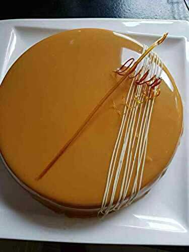 Entremet vanille / caramel