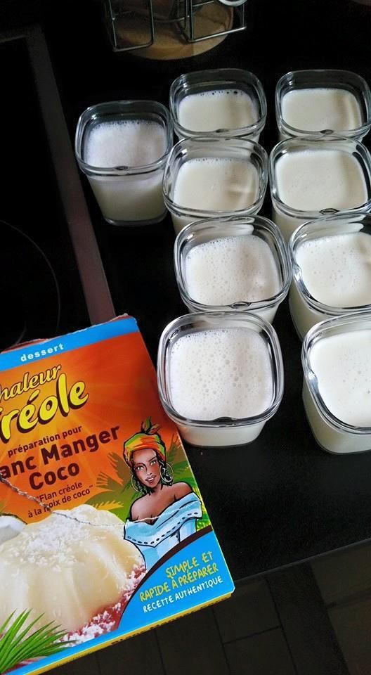 Flan manger coco