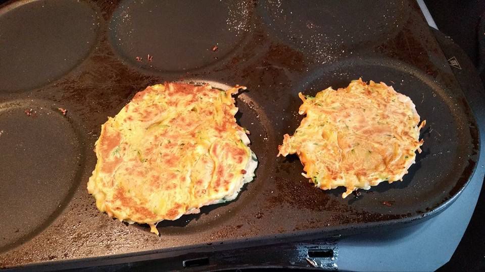 Galette de légumes courgette/carottes