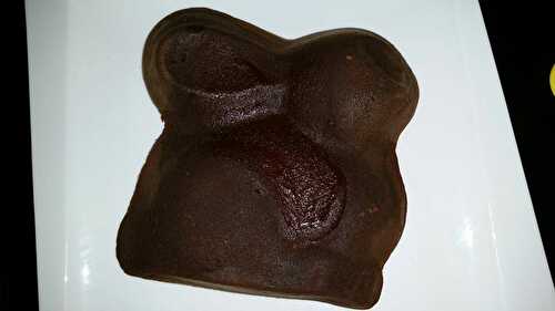 Gateau chocolat compote