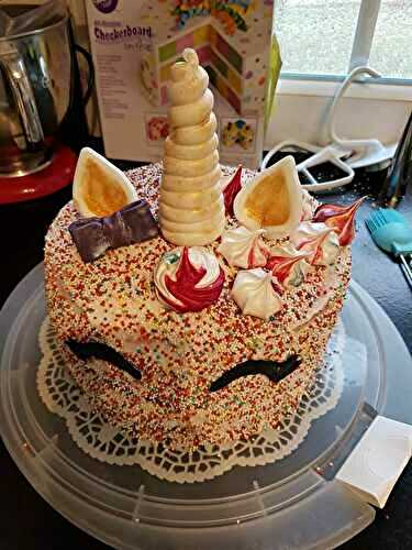 Gâteau licorne