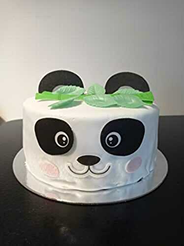 Gateau panda