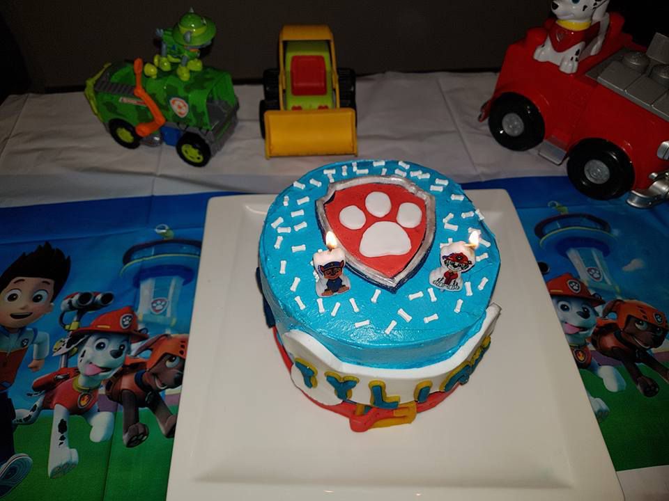 Gâteau pat patrouille ( paw patrol)