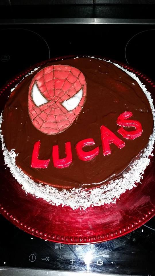 Gâteau spiderman