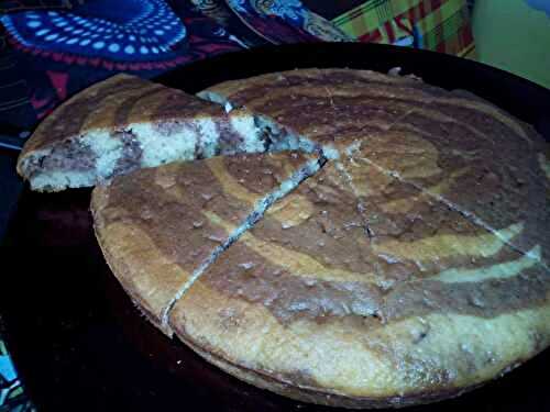 Gâteau zebré - La cuisine de laeti