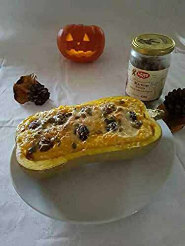 Gratin de butternut et marrons cuits Clément Faugier