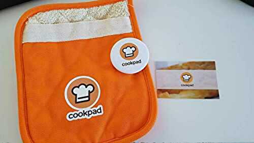 Lot recu merci cookpad