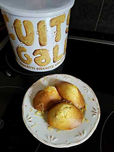 Madeleines au citron