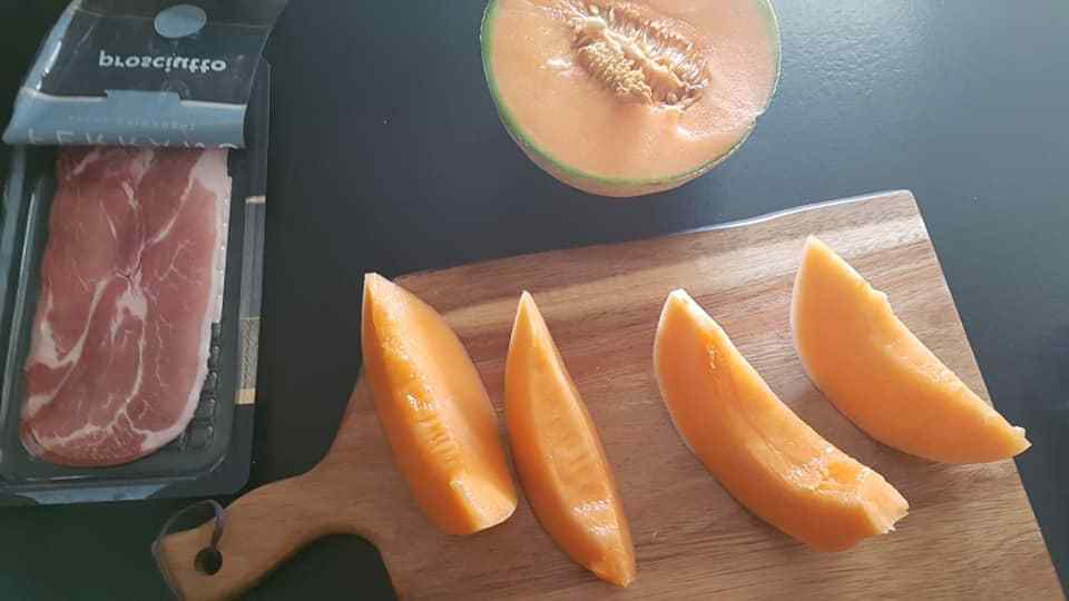 Melon / jambon cru ifantis