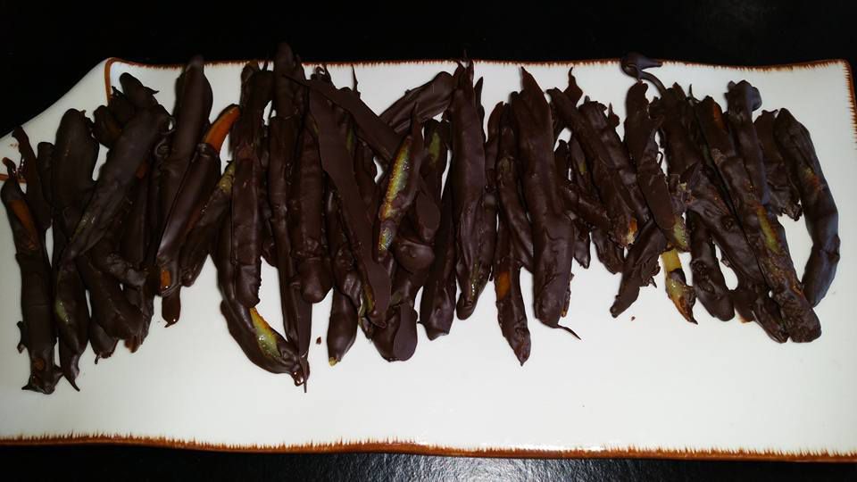 Mendiants et orangettes