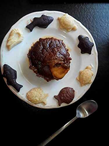 Moelleux au chocolat coeur caramel - La cuisine de laeti