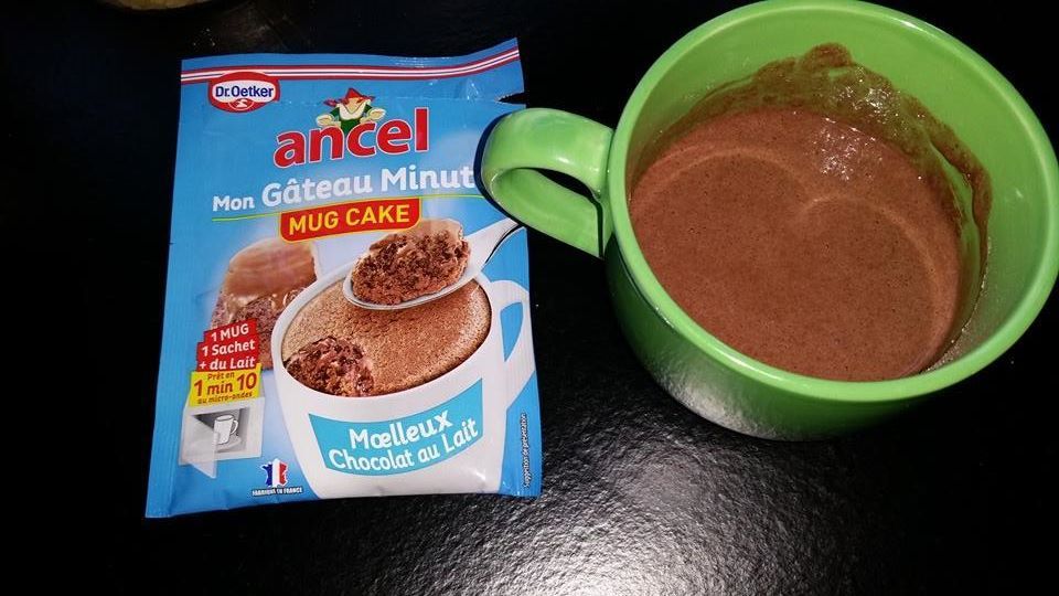 Mug cake Ancel