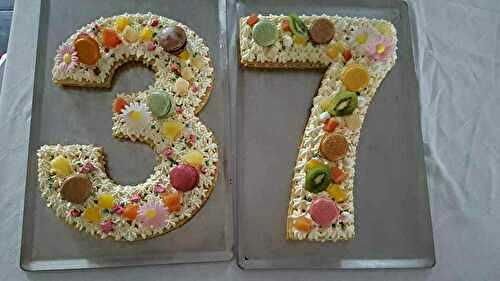 Number cake 37